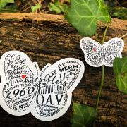 Mirabal Sisters Butterfly Sticker Pack