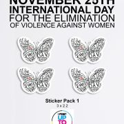 Mirabal Sisters Butterfly Sticker Pack