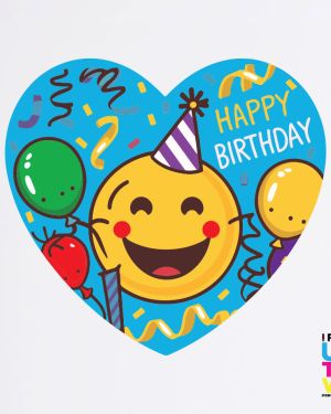 Heart-Shaped Happy Birthday Sticker Packs