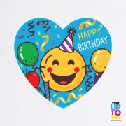 Heart-Shaped Happy Birthday Sticker Packs