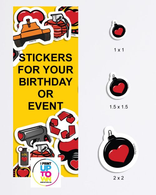 Aroma Bomb Sticker Pack