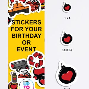 Aroma Bomb Sticker Pack