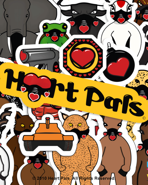 Heart Pals Sticker Pack