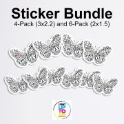 Mirabal Sisters Butterfly Sticker Pack