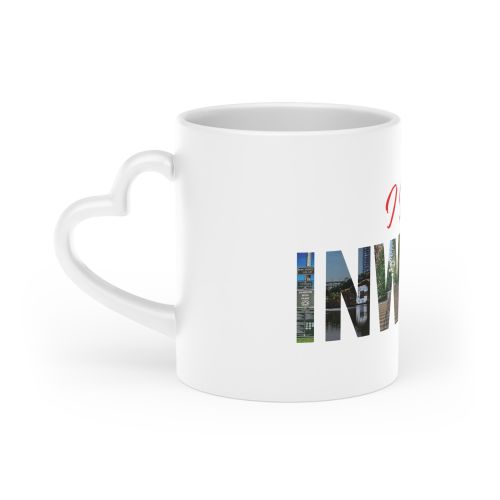 I Love Inwood Heart-Shaped Mug